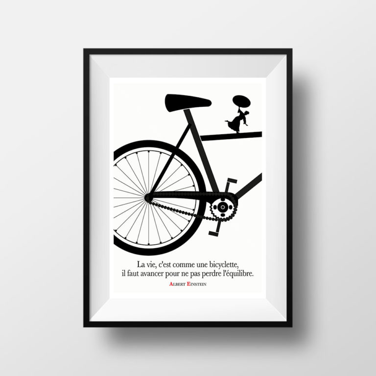albert a bicyclette